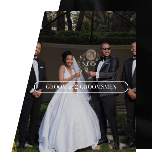 Groom and 2 Groomsmen | Wedding Suit Package