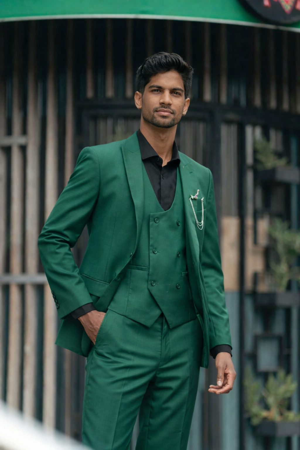 Emerald Green Contemporary Suit Busanimen. Emerald Green Contemporary Suit Busanimen.