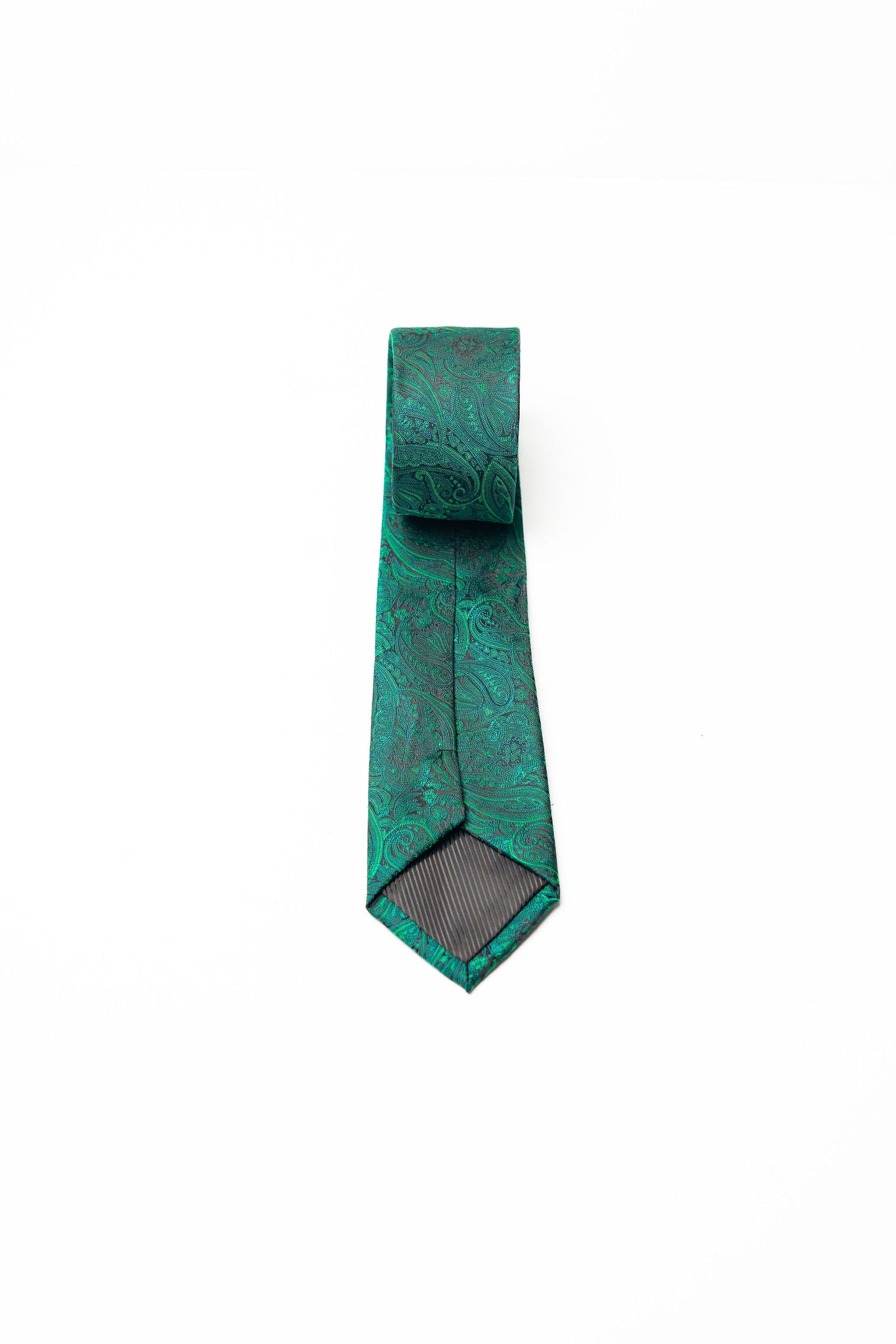 Green Paisley Tie Set