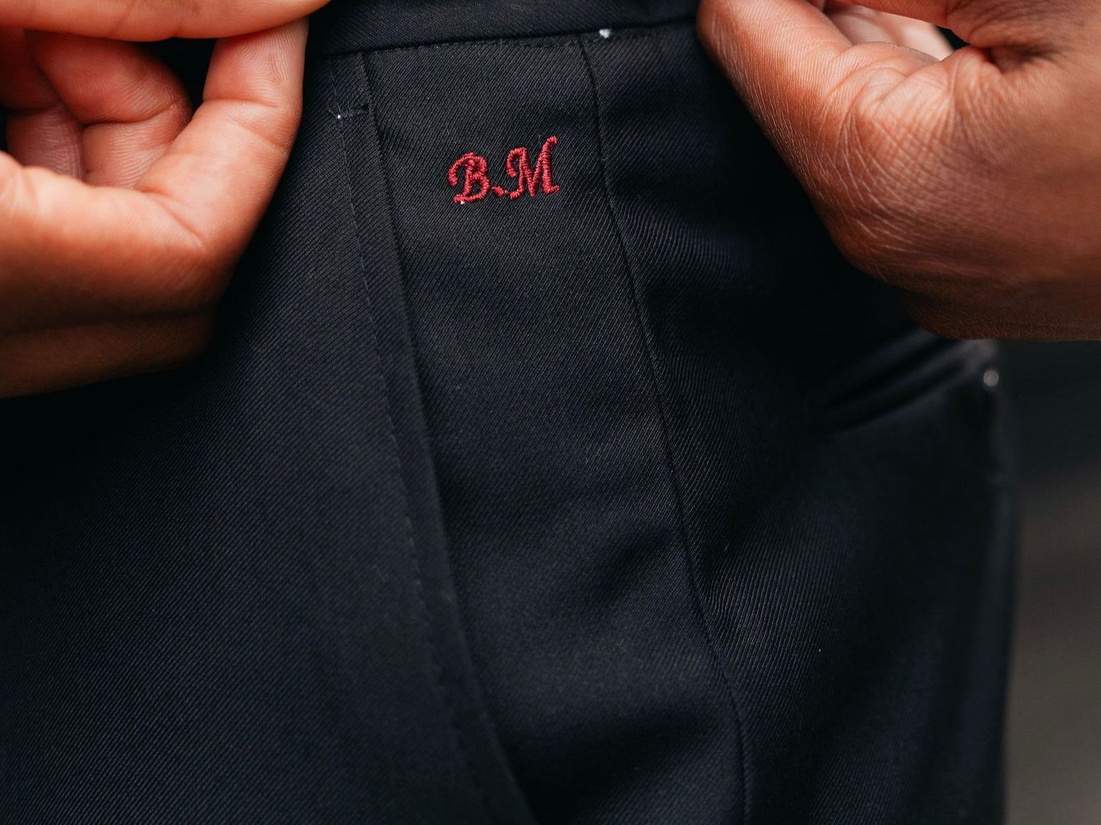 Custom Trouser Initials