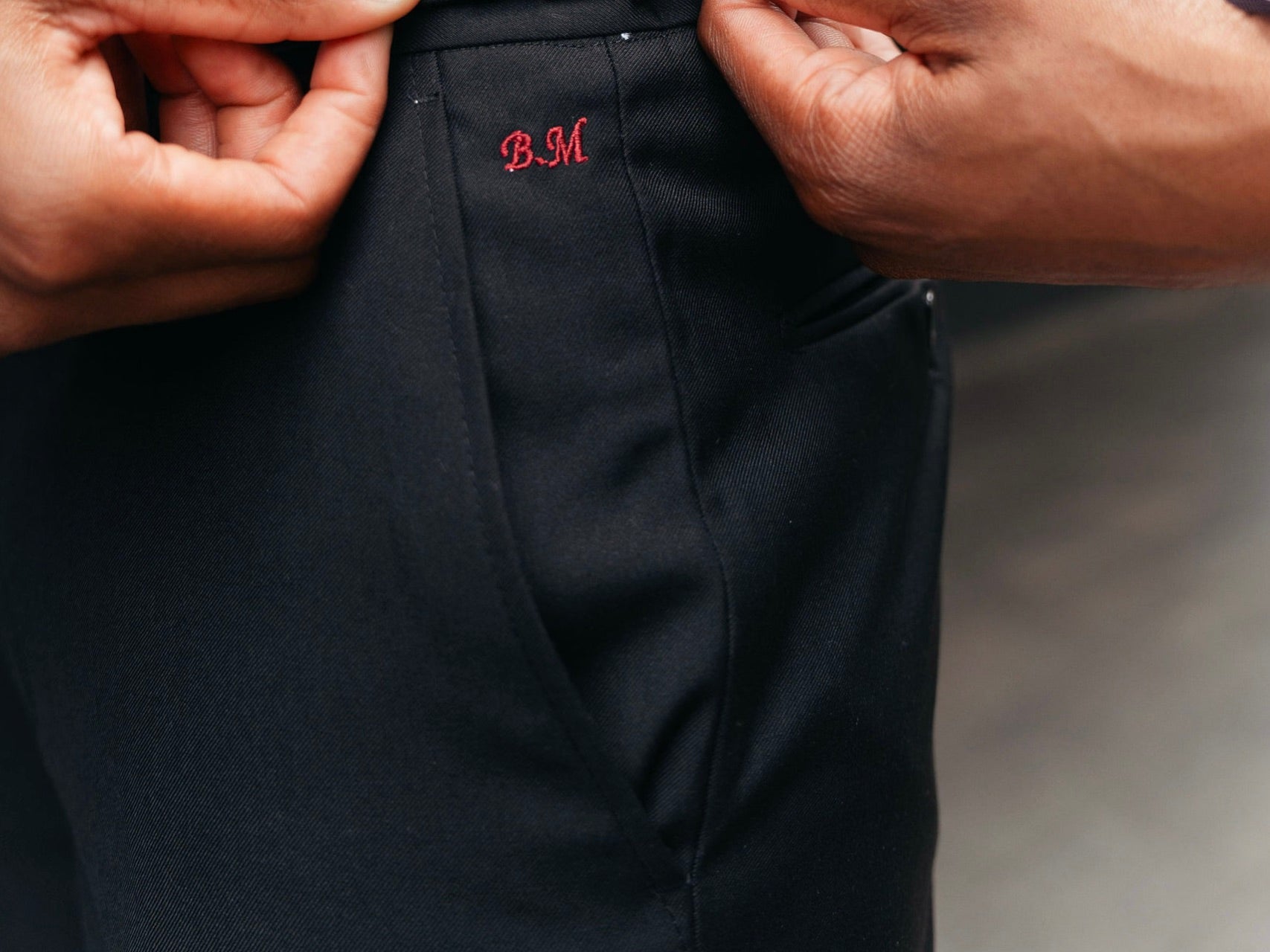 Custom Trouser Initials