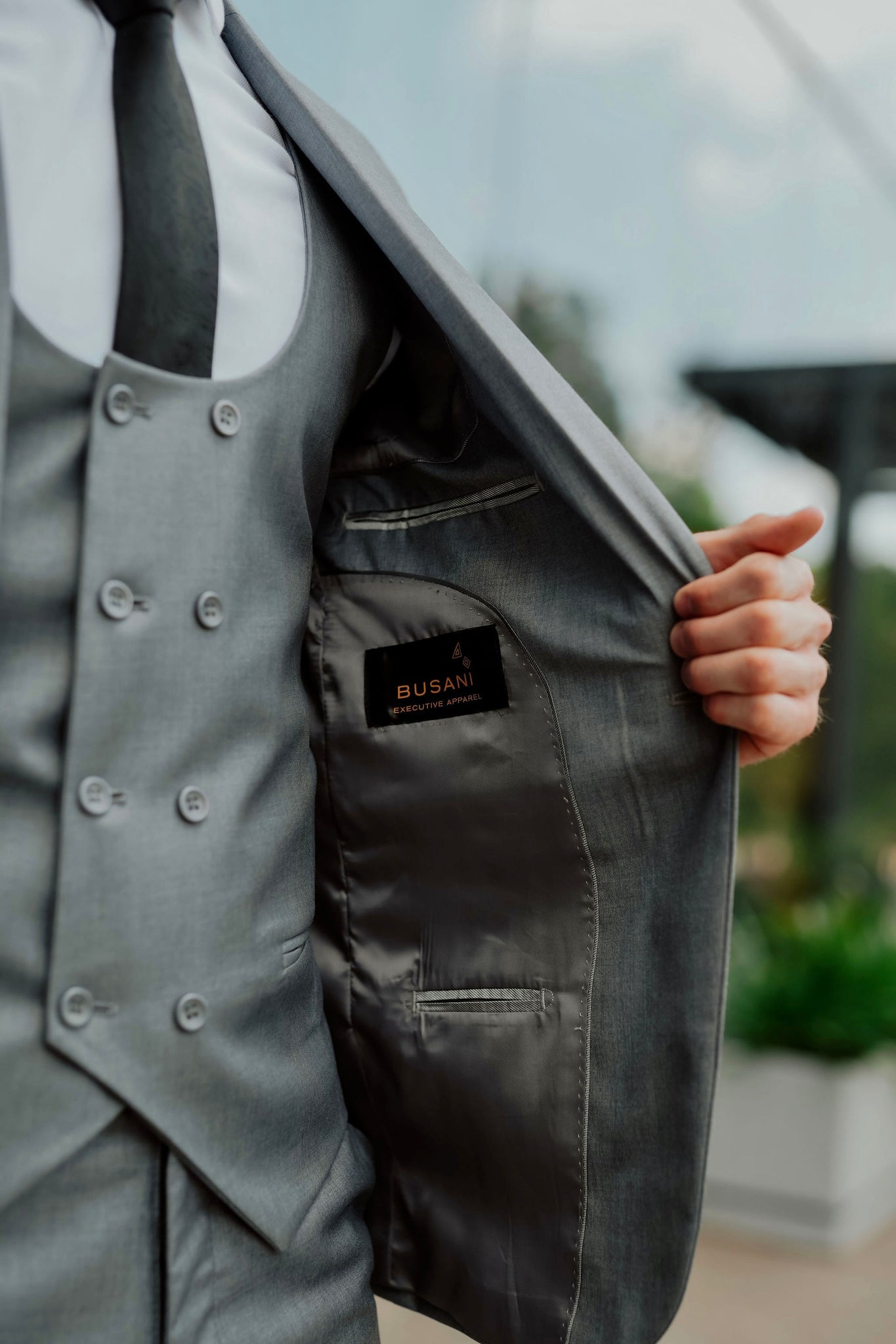 Light Grey Classic Suit